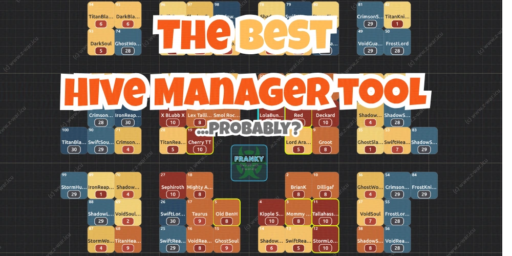 The BEST Hive Manager Tool for Dark War Survival?